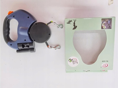 Регульований подвійний рулетка-повідець для собак 3M з LED-підсвіткою