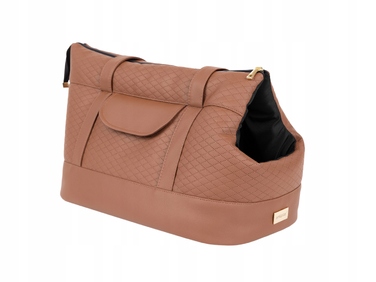 Транспортувальна сумка Amiplay New York S, 35x21x24 см, коричнева