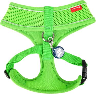 М'яка шлейка для собак Soft Harness Pro, зелена, розмір M
