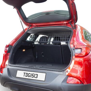 Сітка для собак Travall для Renault Kadjar (2015-2022). Спеціалізована сітка для автомобіля, захист багажника для перевезення собак, міцне сталеве полотно, авто-бар'єр для собак