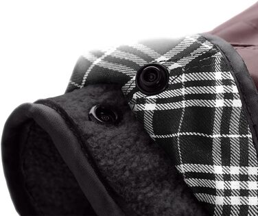 HUNTER Hundemantel Uppsala: рожевий теплий дощовик для собак, 2в1, розмір 35