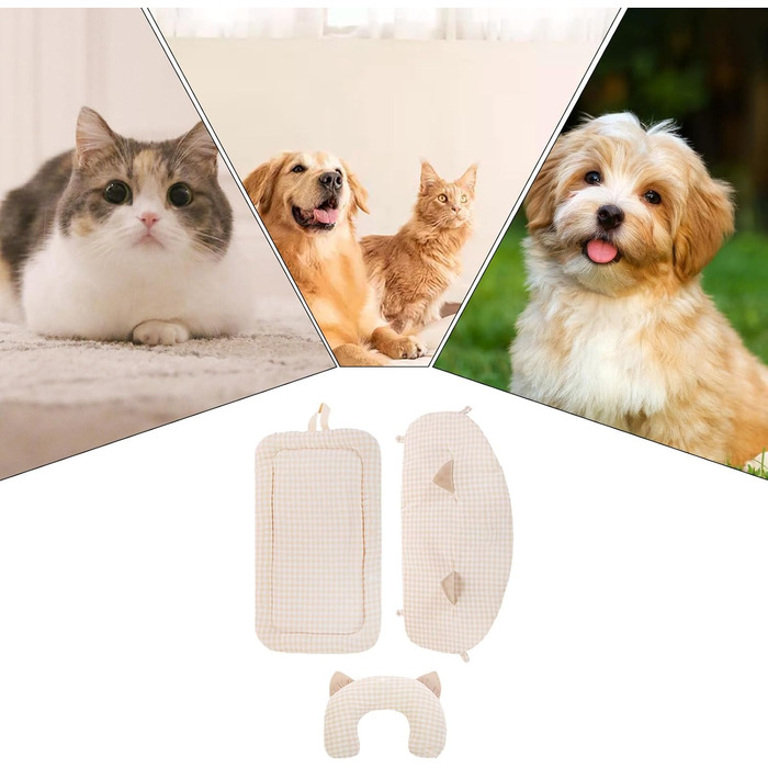 М'який килимок у візок для собак та котів, з можливістю прання | Зручний та портативний для подорожей, сучасний дизайн