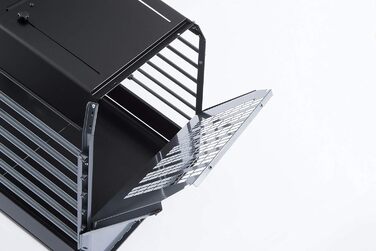 Транспортна переноска для собак VarioCage Einzelbox SL- Plus Kleinmetall, переноска для багажника для середніх та великих собак