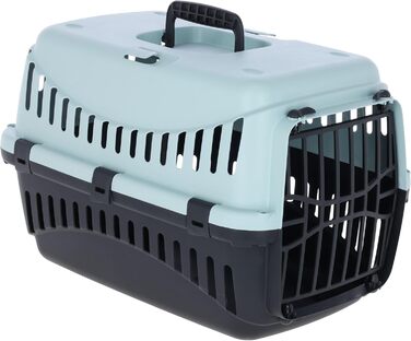 Kerbl Pet Transportbox Expedion: переносна переноска для собак та котів, 45x30x30 см, пластик