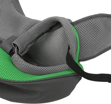 Сумка-переноска для домашніх тварин Natudeco, дихаюча сітчаста сумка через плече, сумка для собак, безпечна сумка з регульованим ременем для будь-яких тварин, подорожі на відкритому повітрі