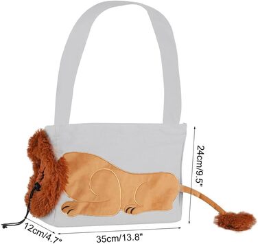 Сумка-переноска для котів та кошенят, весела переноска з шнурком, дихаюча сумка через плече для маленьких собак та котів