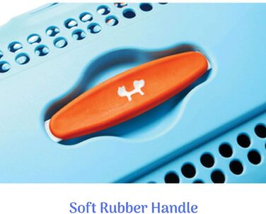 Транспортний бокс для собак та котів UNITED PETS A.U.T.O., міцний, виготовлений в Італії, зелений/бежевий, з гігієнічним килимком, 51 x 37 x 33 см