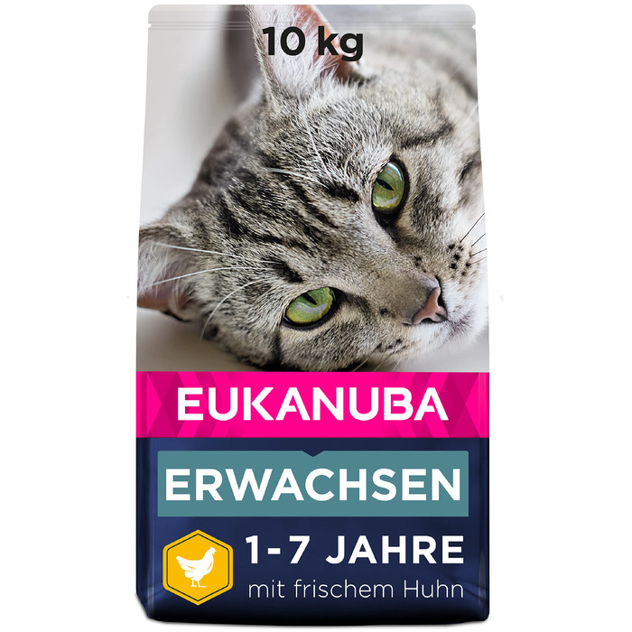 Сухий корм для котів Eukanuba з свіжим куркою, 10 кг