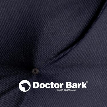 Ортопедичне собаче ліжко Doctor Bark Urban - для середніх собак, 90x70 см, Königsblau (XL)
