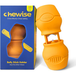 Тримач для жувальних паличок Chewise Bully Stick, без BPA, проти задухи, міцний дизайн, для різних розмірів собак