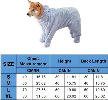 М'який та затишний халат для собак, аксесуари для душу для маленьких собак, швидковисихаючий рушник блакитний XL