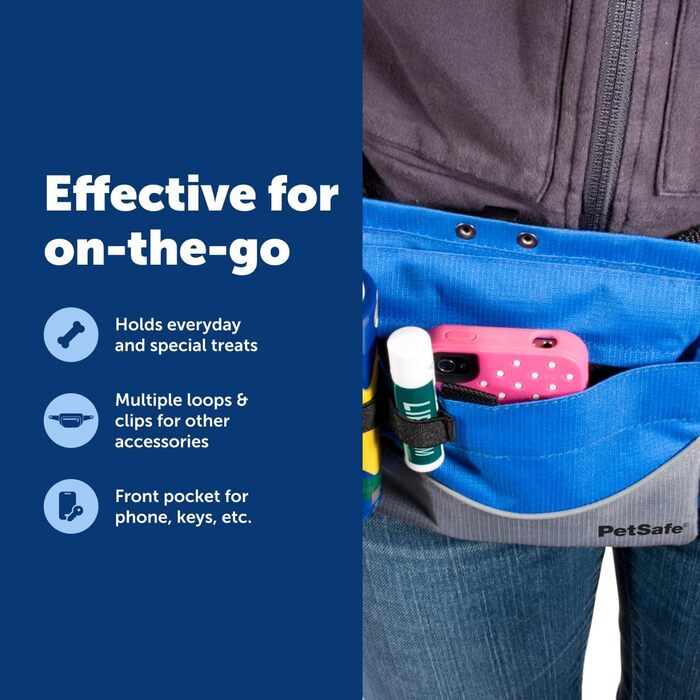 PetSafe 74144 Сумка для ласощів чорного кольору - спортивна модель