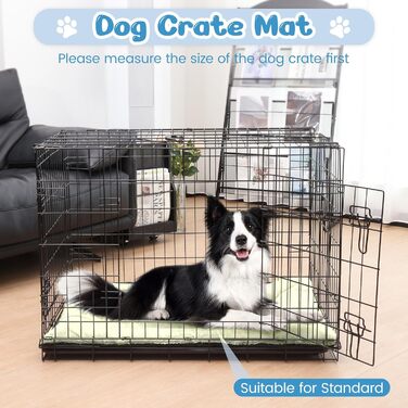 Килимок для собак середніх порід Baodan, 90x60 см, миючий, з антиковзною основою, бежевий