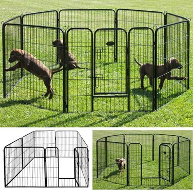 Вольєр для цуценят Petigi Tierlaufstall: безпечний простір для вигулу 80x80 см