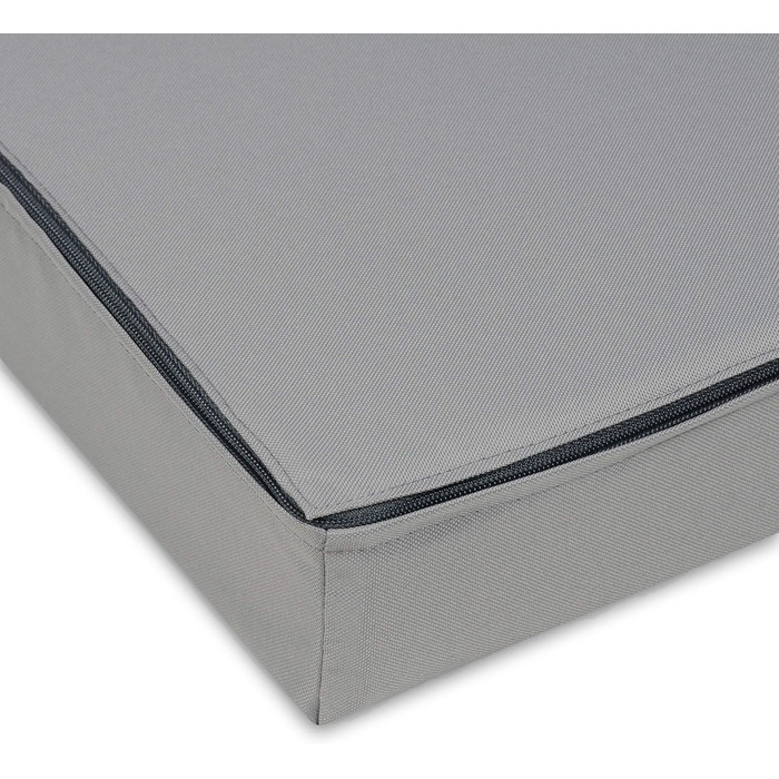 Килимок для собак SuperKissen24: лежанка, матрац для тварин - водовідштовхувальний, пральний - 120x80 см, сірий