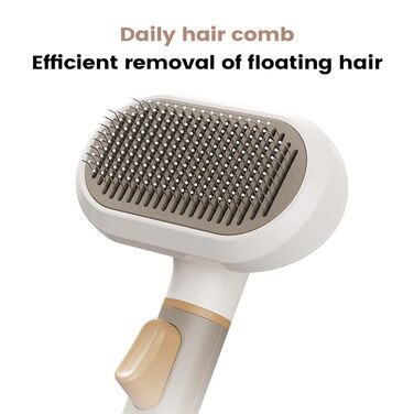 Щітка для собак під час линьки | Зручна щітка з 3 насадками - для видалення шерсті, короткошерстих та довгошерстих собак, для дому, квартири, офісу, меблів