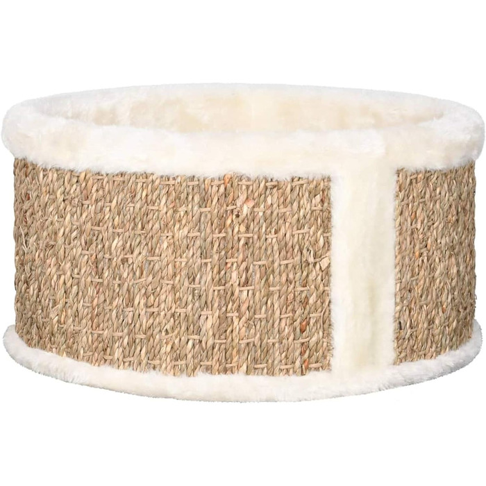 Кігтечка для котів Tidyard: круглий будиночок-кігтечка з рогожу, 36 см