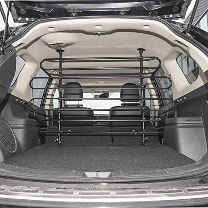 Сітка-перегородка для автомобіля з металу, універсальна, регульована, 4x2