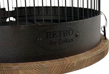 Клітка для птахів ZOLUX Neolife 80, сіра, металева