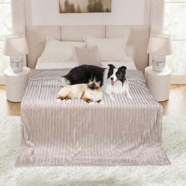 Водонепроникний плед для собак на диван, плюш, великий розмір (127x152,4 см), XL, для захисту меблів