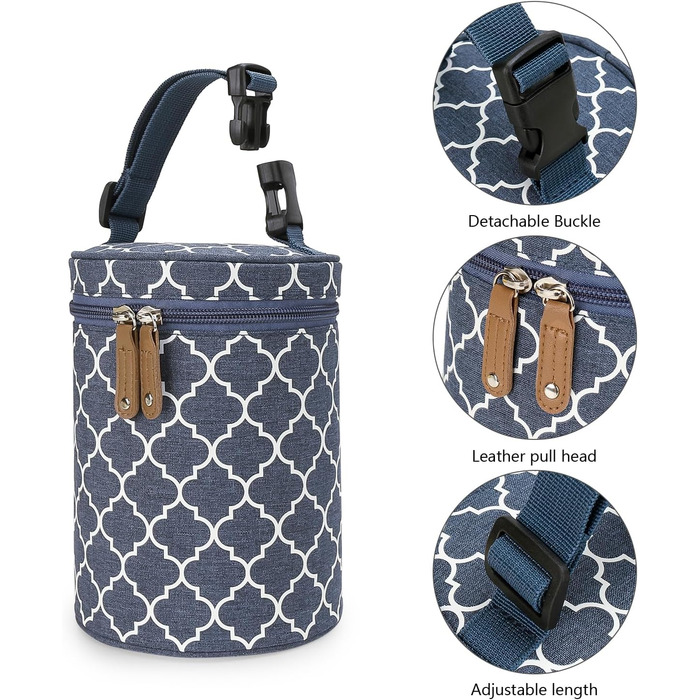 Сумка для корму для собак, сухий корм, вихідний контейнер, сумка для подорожей з собакою, для відпочинку, кемпінгу, подорожей та повсякденного використання, блакитна