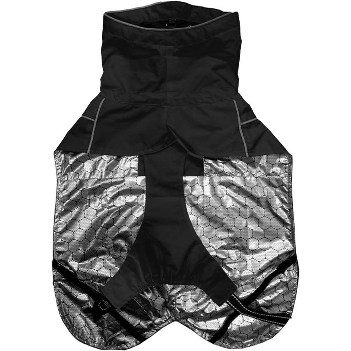 Водонепроникний накидка для собак Croci Makalu, чорний, 70 см, регульована температура