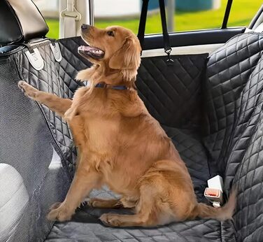 Чохол на сидіння автомобіля для собак Lupex, захист для тварин, Oxford, нековзний, водонепроникний, з кишенями