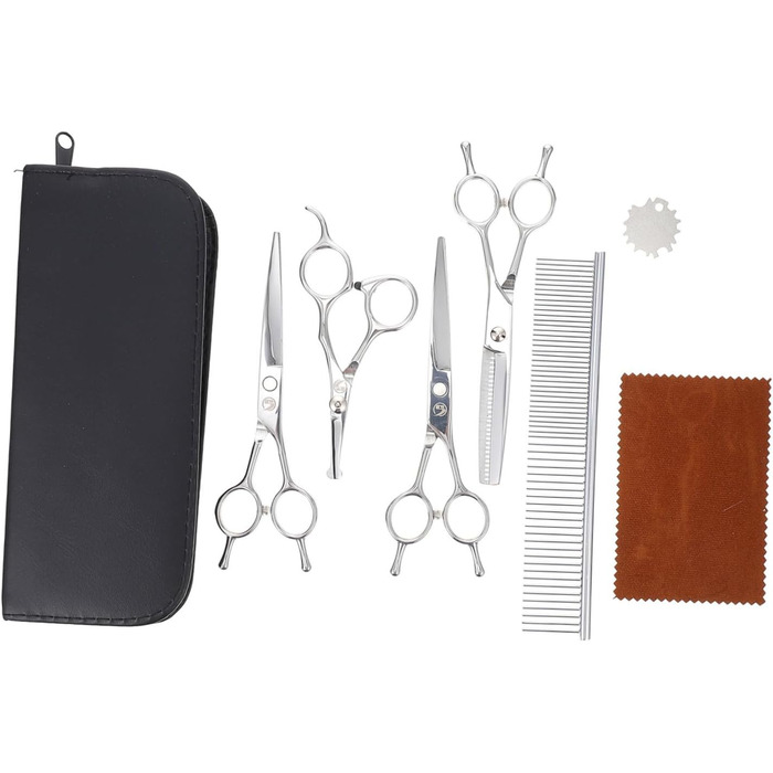 Ножиці для стрижки собак Supvox: професійні ножиці з нержавіючої сталі для грумінгу тварин