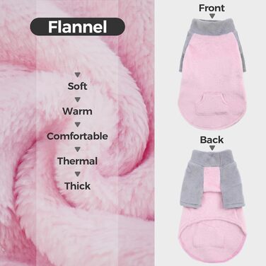 Теплий зимовий пуловер для кота Сфінкс (Рожевий, S) - Зимовий одяг для котів, флісова куртка, пуловер