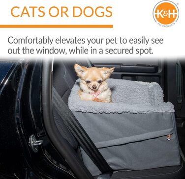 Підвищення для собак і котів K&H Pet Products, складна конструкція, сірий колір, маленький розмір