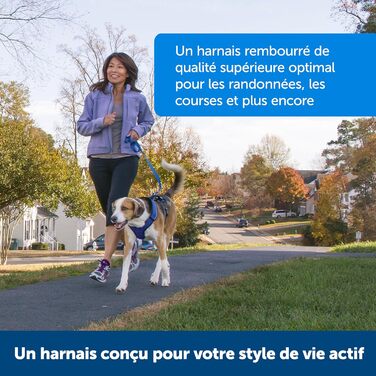 Шлейка для собак PetSafe EasySport, повністю з м'якою підкладкою, для собак 9-16,5 кг, розмір S, (M, блакитна)