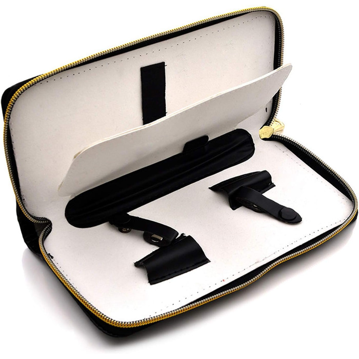 Професійний набір ножиць для грумінгу собак з нержавіючої сталі, 7.0 дюймів. Набір для догляду за тваринами: прямі, вигнуті ножиці, витончувач, гребінець для довгого та короткого волосся собак/кішок/домашніх тварин