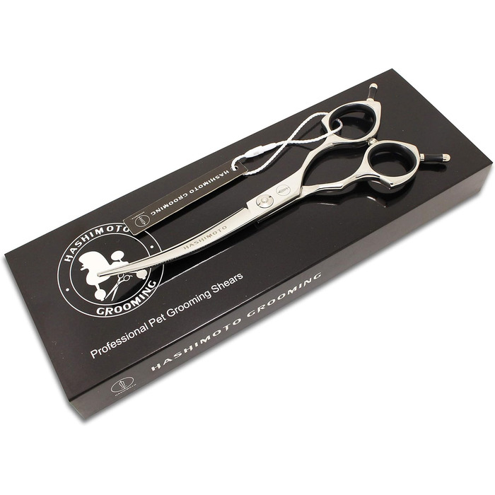 Вигнута ножиці для грумінгу собак Hashimoto, легкі, для правшів та лівшів, 6.5 дюймів