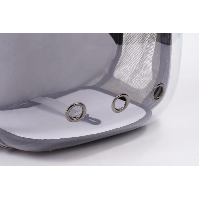 Транспортна сумка для собак та котів JUMI - рюкзак для тварин - переноска для котів та собак сірого кольору