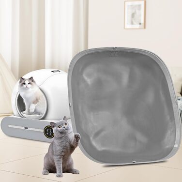 Електричний килимок для котячого туалету XQDKoon, силіконовий, вологостійкий, заміна для самоочисного дна котячого туалету