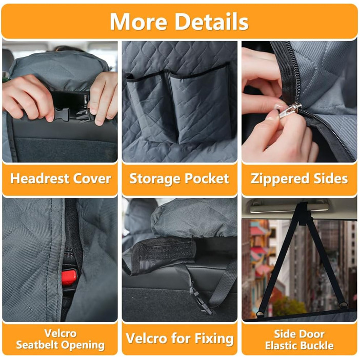 Захисний чохол на сидіння автомобіля для собак, Tesla Model Y 2020-2024, штучна шкіра, водовідштовхувальний, стійкий до подряпин, для заднього сидіння, килимок для тварин, автомобільна гамак з сіткою