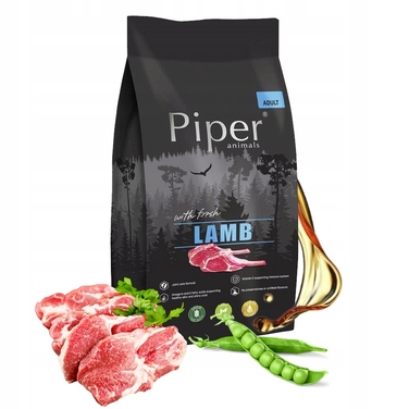 Сухий корм для собак Dolina Noteci Piper Animals з ягнятиною, 12 кг