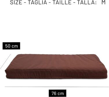 Ортопедична подушка для собак Jump – для відпочинку вашого собаки. Знімний та легкий у пранні чохол, водовідштовхувальне покриття, Made in Italy