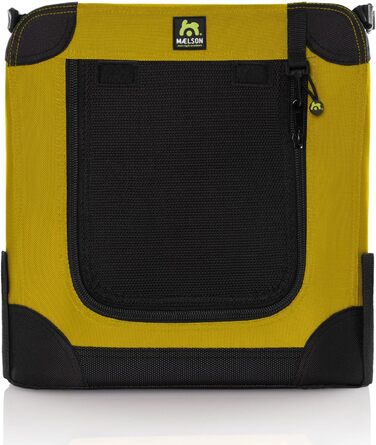 Кіньйон для собак Maelson Soft Kennel Safran Gelb, 62 см - складана переноска для собак, 62 x 41 x 41 см