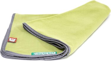 М'яка флісова ковдра для собак Doctor Bark, 100x70 см, зелений колір, Made in Germany. Можна прати до 95°C. Гігієнічна, тепла та зручна ковдра для собак на диван або в ліжечко.