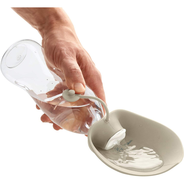 Фляга для води HUNTER Outdoor з силікону, бежева, універсальний розмір