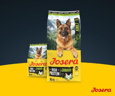 Сухий корм для дорослих собак Josera High Protein з куркою, 12.5 кг