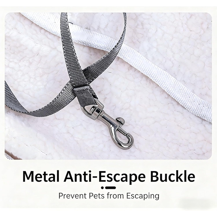 Сумка-переноска для собак і котів, маленьких собак і цуценят, сіра. Зручна, миюча, складна, з безпечним шнуром та широким дном для комфорту.