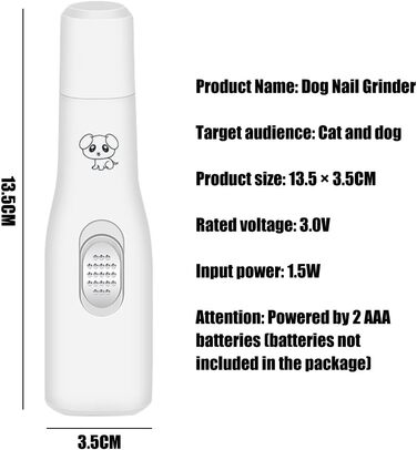 Електричний точило для кігтів собак та котів - безпечний інструмент для догляду