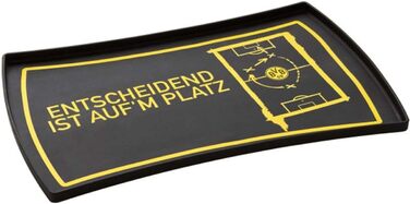 Підкладка під миску для тварин HUNTER BVB 48x30 см, чорна/жовта