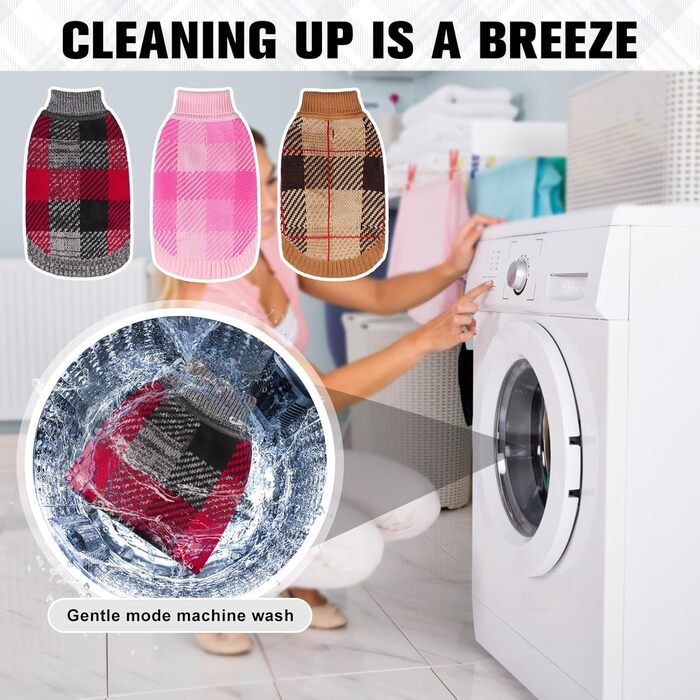 Пуловер для собак та котів, теплий, м'який, осінь/зима, розміри XXS-XS, сірий+червоний