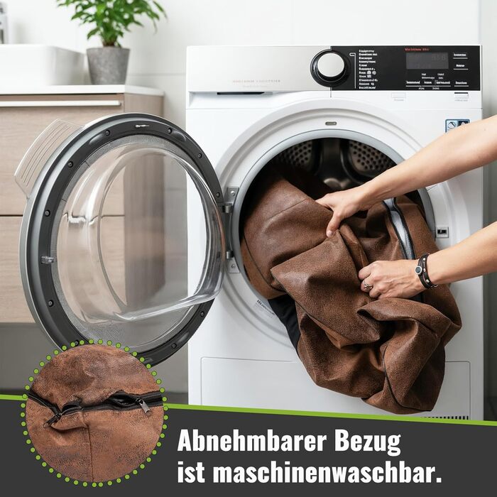 CopcoPet лежанка для собак великих порід【миється та не слизька】 Корзина для собак XXL з штучної шкіри, що імітує велюр, захищає суглоби, підходить для дому, легка у догляді, лежанка для собак у коричневому кольорі 110 x 90 см, розмір L 110 x 90 x 30 см, а