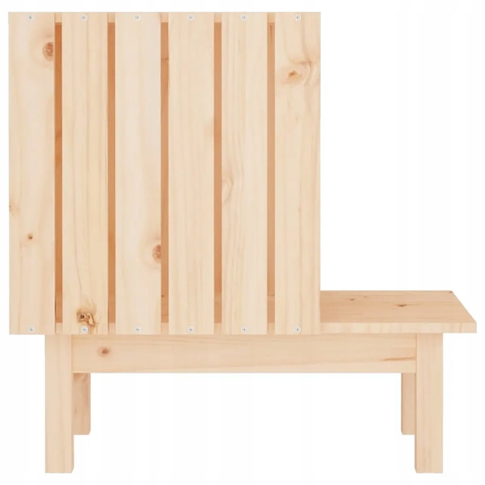 Будиночок для кота, 60x36x60 см, натуральне соснове дерево