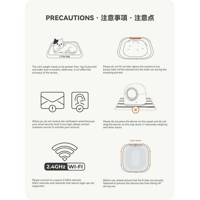 Автоматичний самоочисний лоток для котів TY-PRO, XXL, для 2+ котів, з APP-керуванням