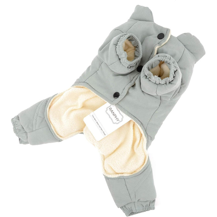 Теплий плюшевий халат для собак та котів, халат-піжама для маленьких собак, теплий костюм для чихуахуа, зелений, XXL (40x52 см)